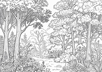 forest by adults