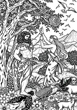 adan y eva para adultos