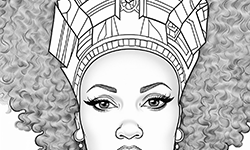 african woman