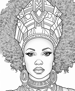 african woman