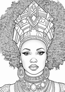 african woman