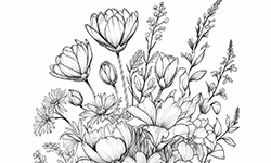bunch of flowers