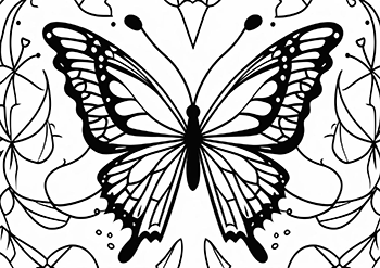 a beautiful butterfly
