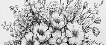 flower center
