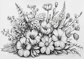 flower center