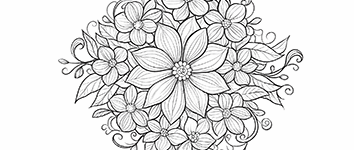 flowers composition