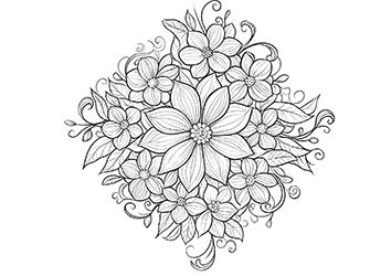 flowers composition