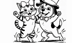 dancing animals