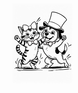 dancing animals