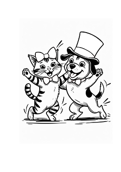 dancing animals