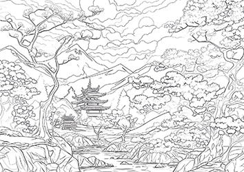 japanese ladnscape