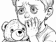 kids with bear