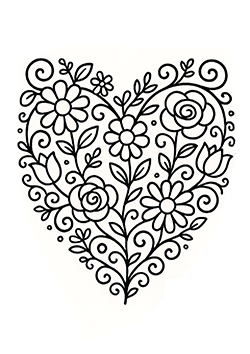mandala corazón