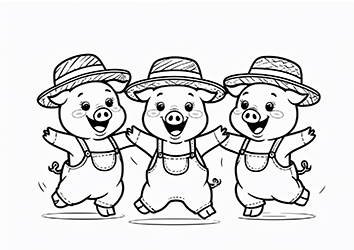 three pigs