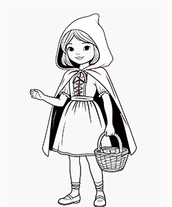 the girl in red