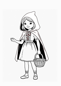 the girl in red