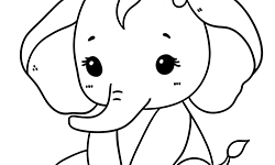bebe coloring page for kids
