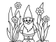 elf for kids to coloring