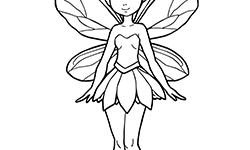geometry fairy for youth to coloring