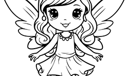 fairy for kids to coloring