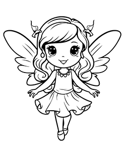 fairy for kids to coloring