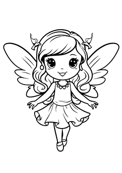 fairy for kids to coloring