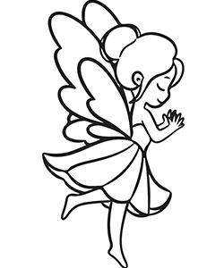 fairy for kids to coloring