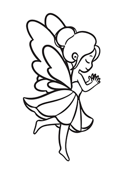 fairy for kids to coloring