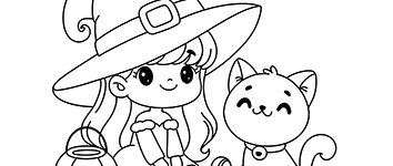 halloween for little kids to coloring