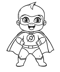 superhero baby for kids