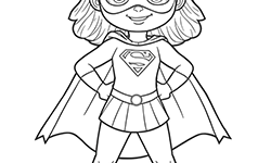 heroine girl for kids