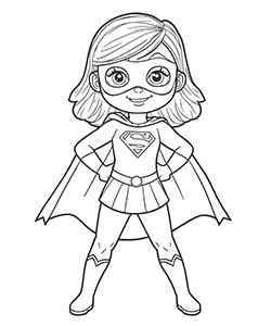 heroine girl for kids