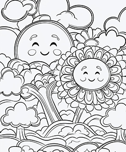 mandala for kids to coloring