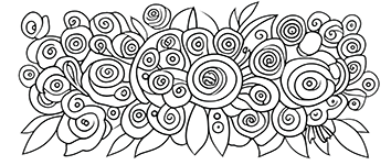 flowers for kids to coloring