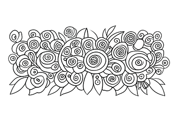 flowers for kids to coloring