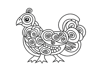 mandala for kids to coloring
