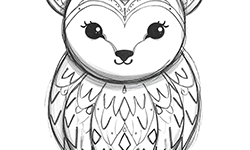 cute animals for kids to coloring