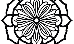 mandala for kids to coloring