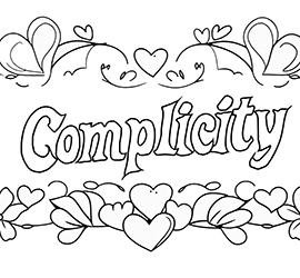 coloring words. Complicity