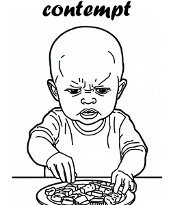 emotions coloring for kids