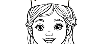 face coloring pages for adults