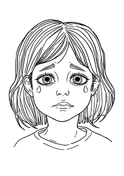 face coloring pages for adults