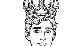 face coloring pages for adults