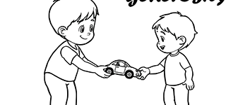 emotions coloring for kids