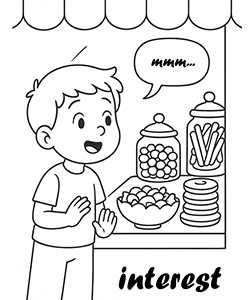 emotions coloring for kids