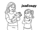 emotions coloring for kids