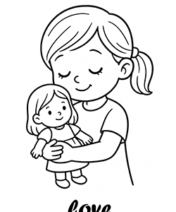 emotions coloring for kids