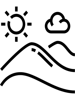 dibujos de naturaleza para niños pequeños