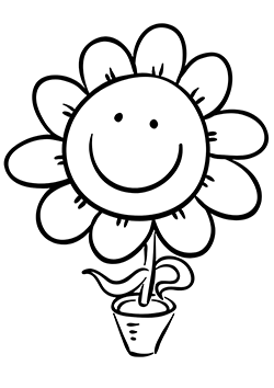 dibujos de naturaleza para niños pequeños