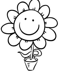 nature for kids to coloring